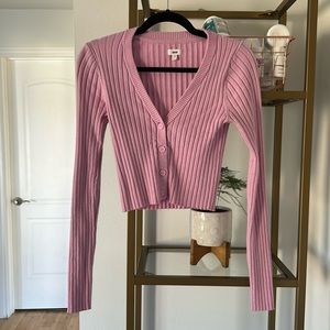 Aerie cropped cardigan